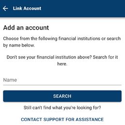 add an account screenshot