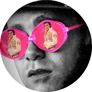 Elvis & Elton Advertisement